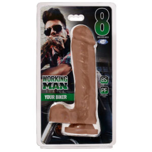 Working Man 8" Thick W/Balls Your Biker