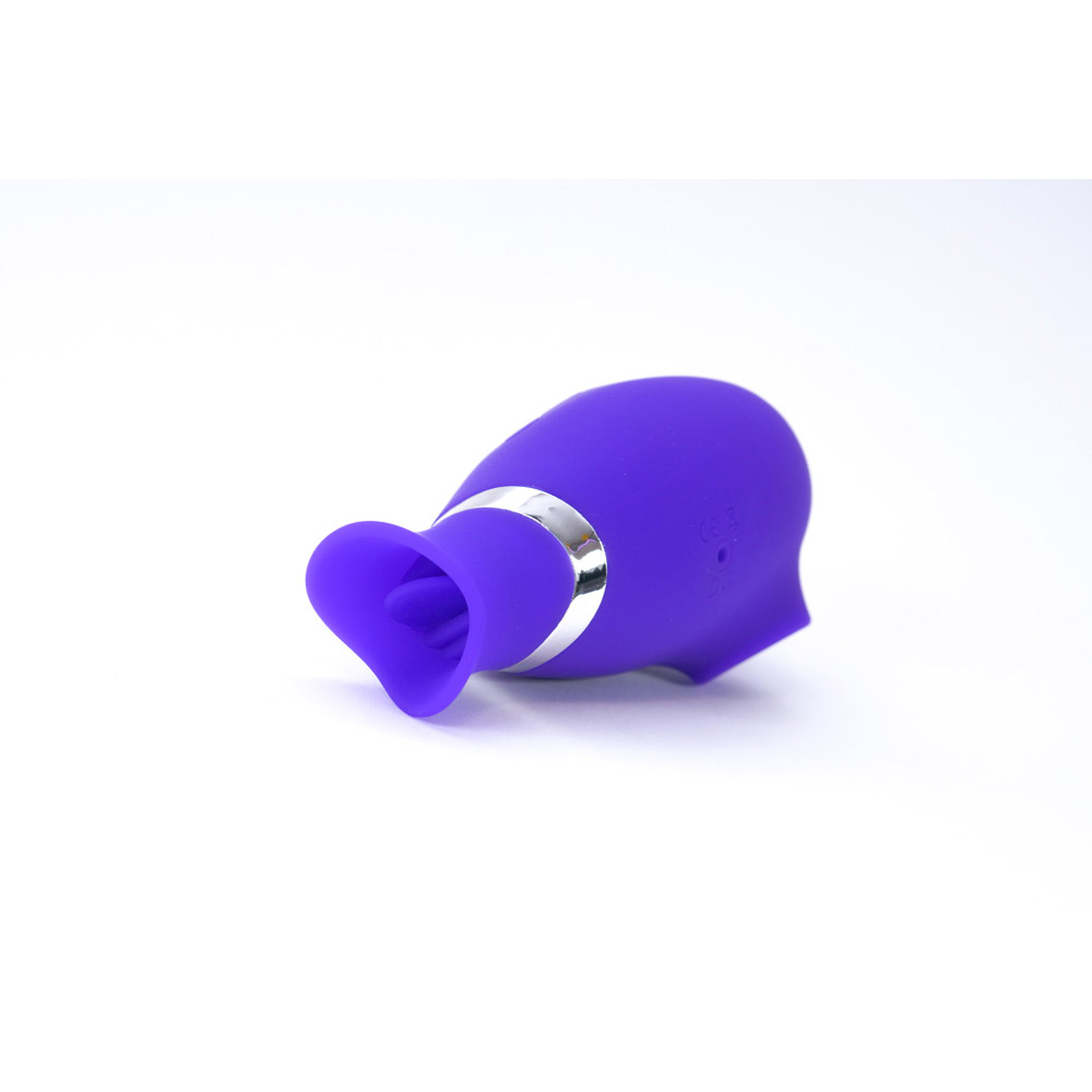 Curious My Little Secret Dual Action Air Suction Mini Massager Purple 3 Curious My Little Secret Dual Action Air Suction Mini Massager Purple - Image 3