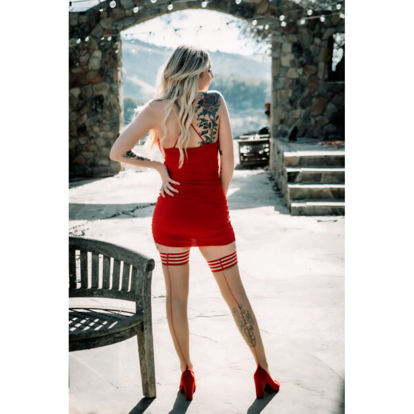 Whitney Nude Red Band Red Seam And Cuban Heel Size A - Image 2