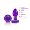Cheeky Charms Vibrating Butt Plug Purple Small - Image 2