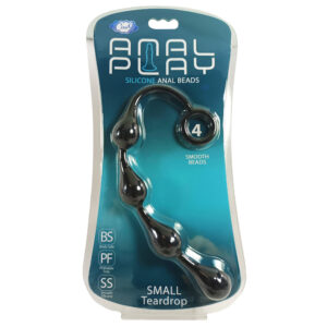 Cloud 9 Silicone Anal Teardrop Small Black