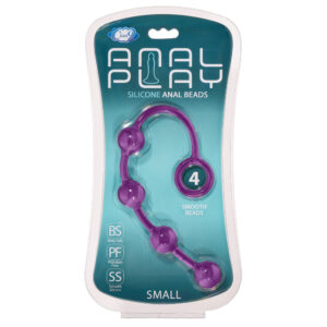 Cloud 9 Silicone Anal Bead Small Plum