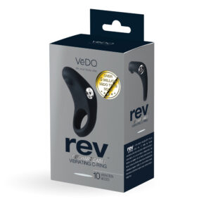 Vedo Rev Rechargeable Vibrating C-Ring Black