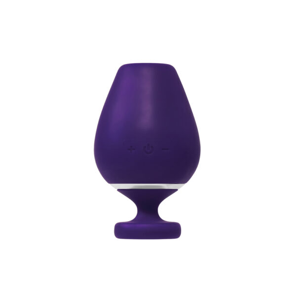 Vino Rechargeable Vibrating Sonic Vibe Purple - Image 3