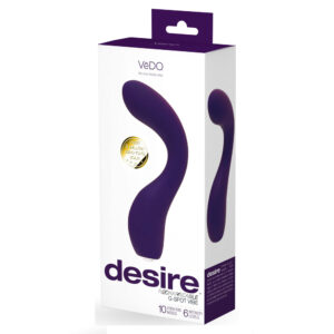 Desire Rechargeable G-Spot Vibe Purple