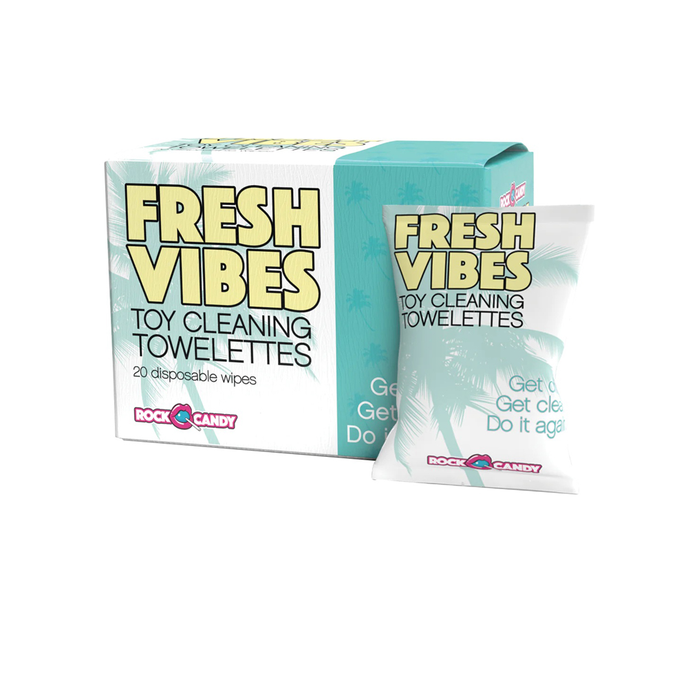 Fresh Vibes Toy Cleaning Towelettes Box Of 20 1 Fresh Vibes Toy Cleaning Towelettes Box Of 20