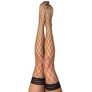 Michelle Black Large Net Fishnet Size A