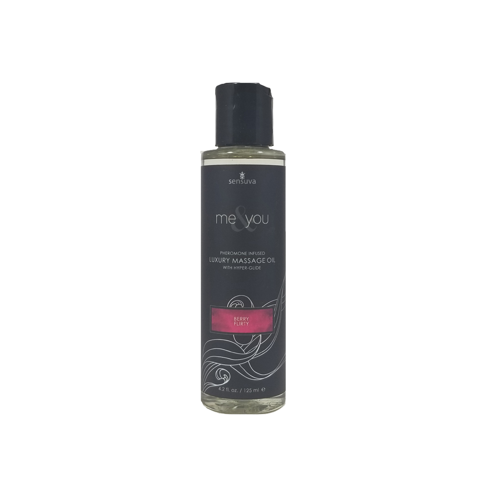 Me & You Berry Flirt Massage Oil 4.2 oz. Bottle 1 Me & You Berry Flirt Massage Oil 4.2 oz. Bottle