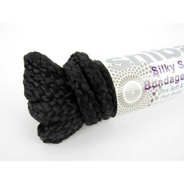 Shibari Rope Soft Silk Black 5M - Image 3