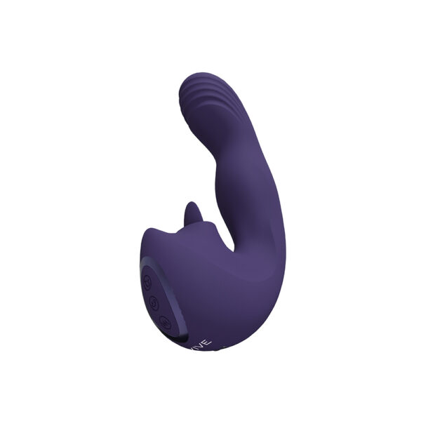 Vive Yumi Triple G-Spot Finger Motion Vibrator Purple - Image 2