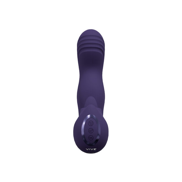 Vive Yumi Triple G-Spot Finger Motion Vibrator Purple - Image 3