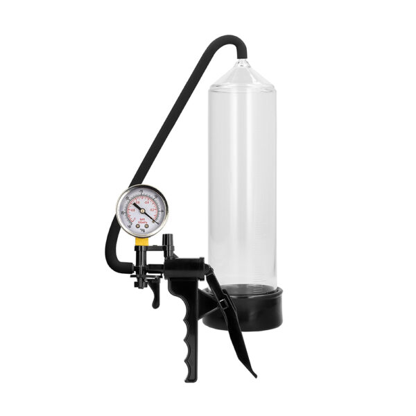 Pumped Elite Beginner Pump With Psi Gauge Transparent - Image 2