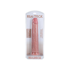 Realrock Extra Long Realistic Dildo No Balls 13" Flesh