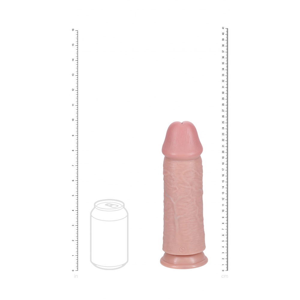 Realrock Extra Thick Realistic Dildo No Balls 10" Flesh 3 Realrock Extra Thick Realistic Dildo No Balls 10" Flesh - Image 3
