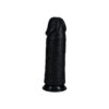 Realrock Extra Thick Realistic Dildo No Balls 10" Black - Image 2