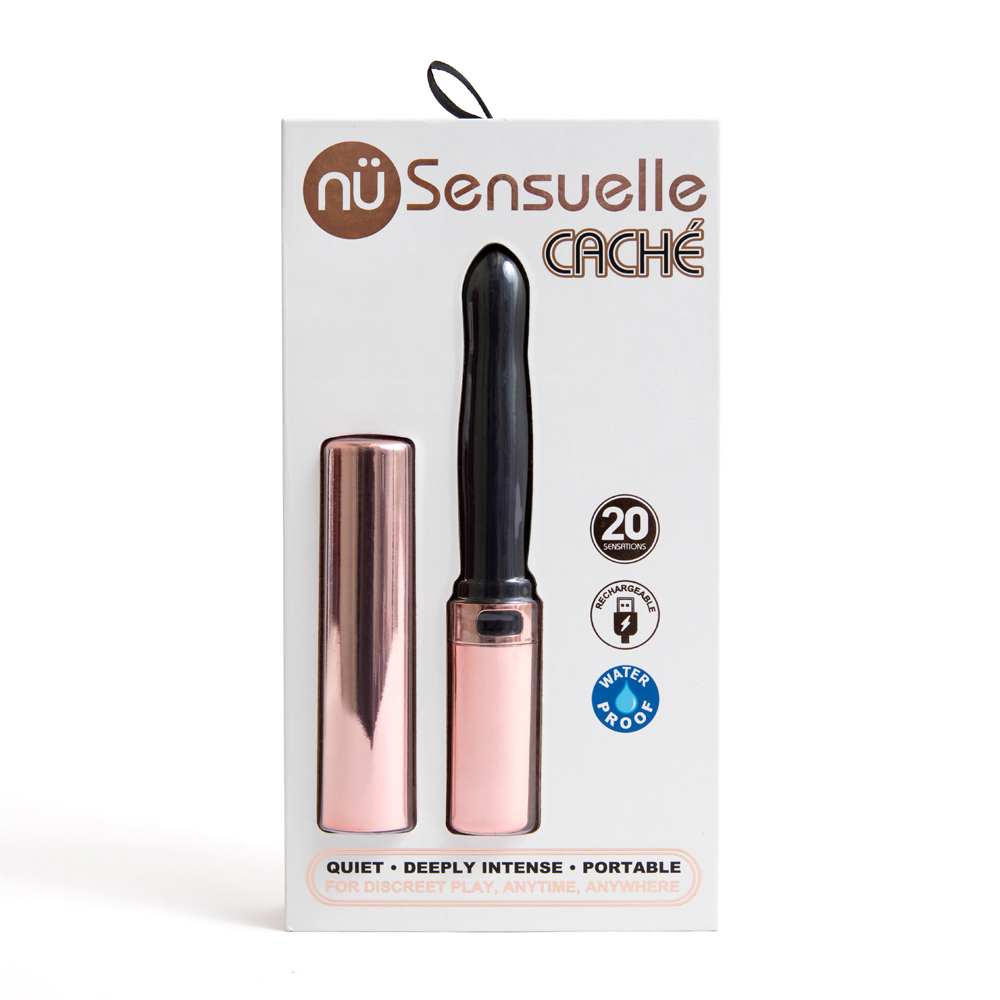 Nu Sensuelle Cache 20 Function Discreet Vibe Rose Gold 1 Nu Sensuelle Cache 20 Function Discreet Vibe Rose Gold