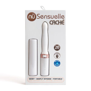 Nu Sensuelle Cache 20 Function Discreet Vibe White