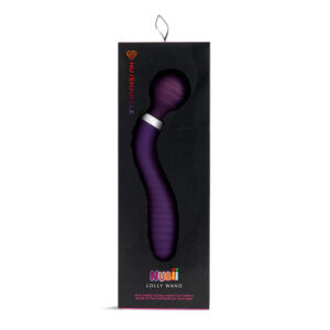 Lolly Double-Ended Flexible Nubii Wand Purple