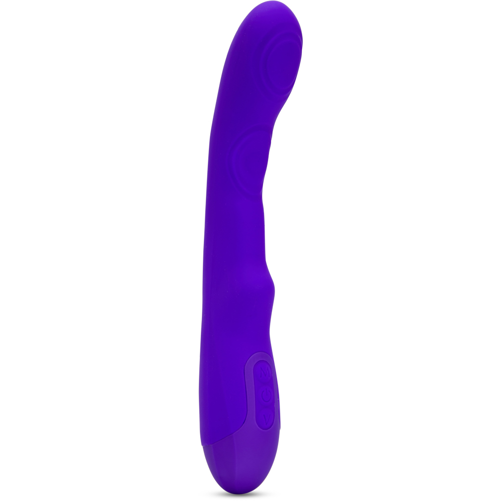 Nu Sensuelle Vivi Double Tapping Vibe Deep Purple 2 Nu Sensuelle Vivi Double Tapping Vibe Deep Purple - Image 2