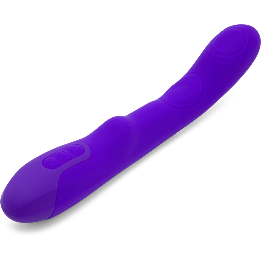 Nu Sensuelle Vivi Double Tapping Vibe Deep Purple 3 Nu Sensuelle Vivi Double Tapping Vibe Deep Purple - Image 3