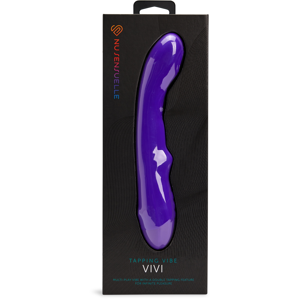 Nu Sensuelle Vivi Double Tapping Vibe Deep Purple 1 Nu Sensuelle Vivi Double Tapping Vibe Deep Purple