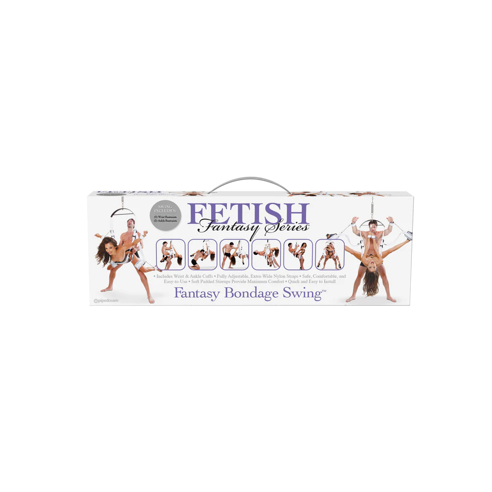Fetish Fantasy Series Fantasy Bondage Swing White 1 Fetish Fantasy Series Fantasy Bondage Swing White