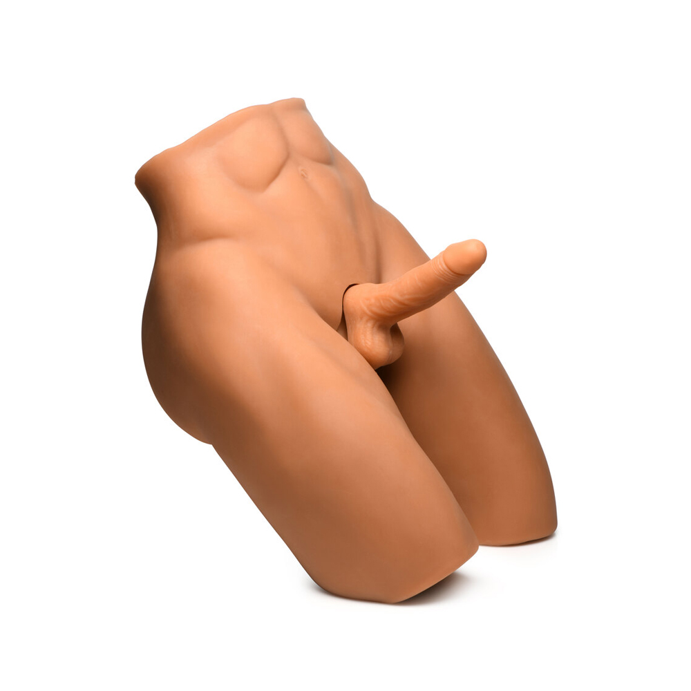 Jock Poseable Torso W/ Thrusting Dildo Medium 2 Jock Poseable Torso W/ Thrusting Dildo Medium - Image 2