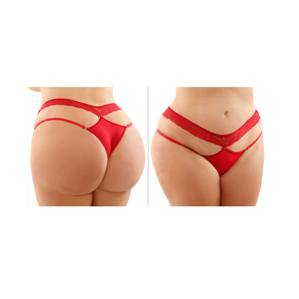 Ren Lace And Microfiber Panty Queen Size 1 Ren Lace And Microfiber Panty Queen Size