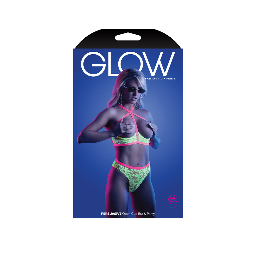 Persuasive Open Cup Bra & Panty M/L 1 Persuasive Open Cup Bra & Panty M/L