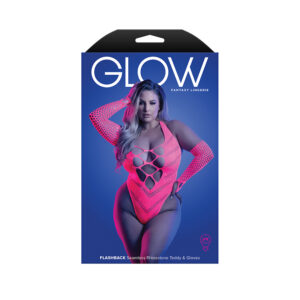 Flashback Seamless Rhinestone Teddy & Gloves Queen Size