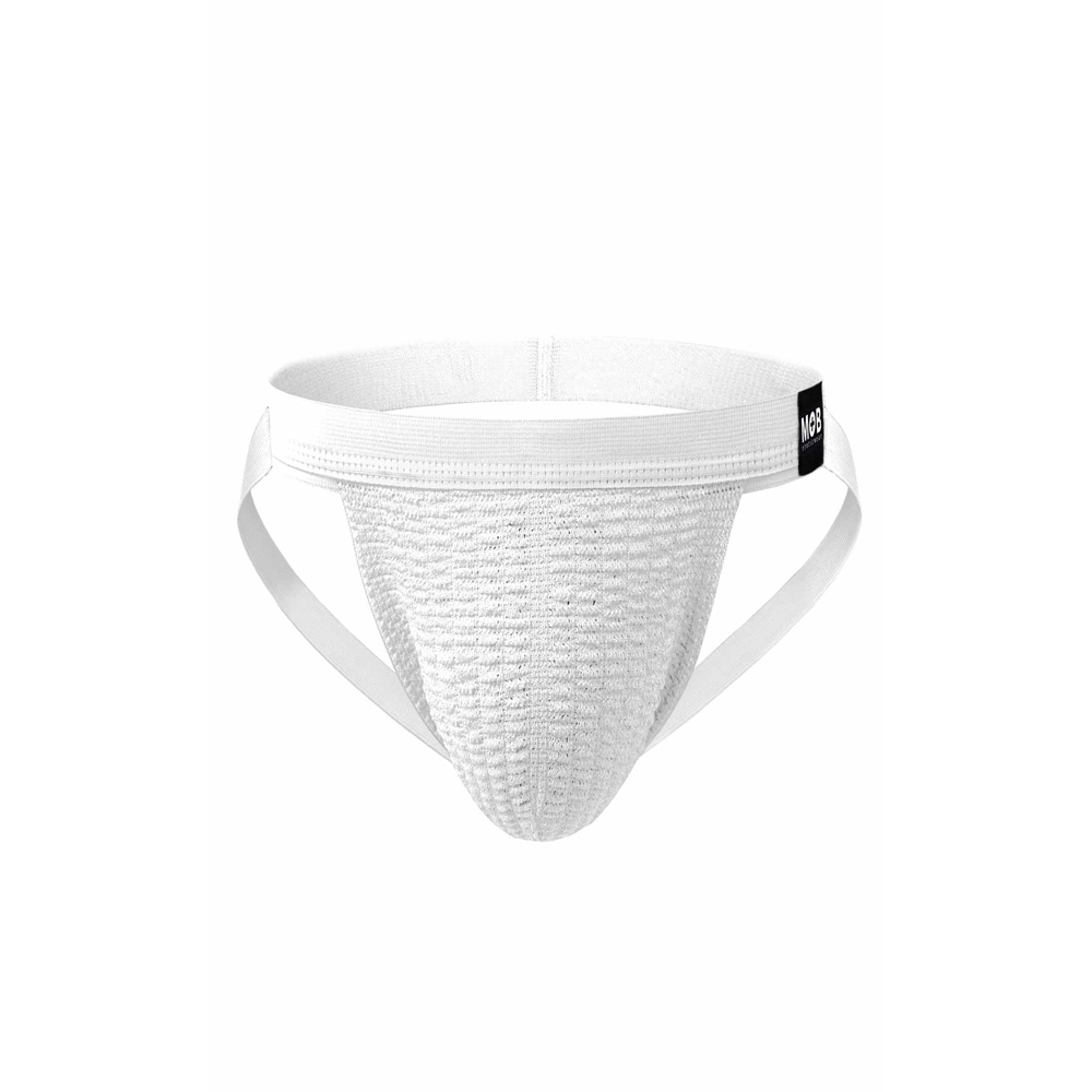 Mob Fetish Swim Jockstrap White Small 1 Mob Fetish Swim Jockstrap White Small