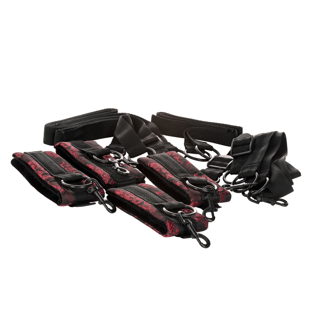 Scandal Bed Restraints Red 3 Scandal Bed Restraints Red - Image 3