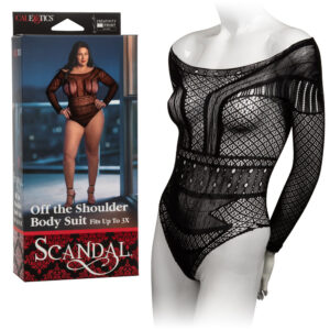 Scandal Plus Size Off The Shoulder Body Suit