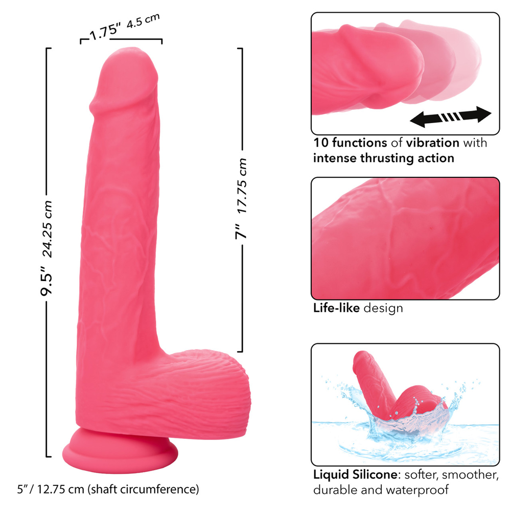 Rechargeable Rumbling & Thrusting Silicone Studs 3 Rechargeable Rumbling & Thrusting Silicone Studs - Image 3