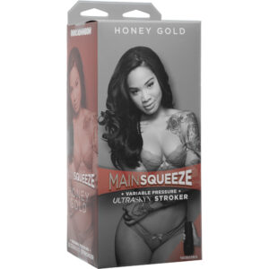 Main Squeeze Honey Gold Ultraskyn Stroker Pussy Caramel