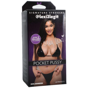 Signature Strokers Girls Of Social Media @Lexi2Legit Ultraskyn Pocket Pussy Caramel