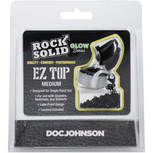 Rock Solid EZ Top Glow In The Dark Medium Black, Green Glow