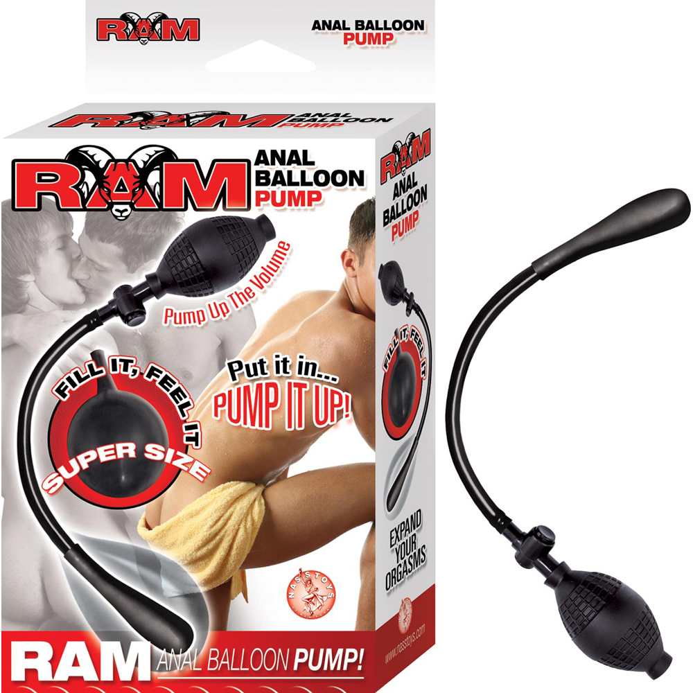 Ram Anal Balloon Pump Black 1 Ram Anal Balloon Pump Black