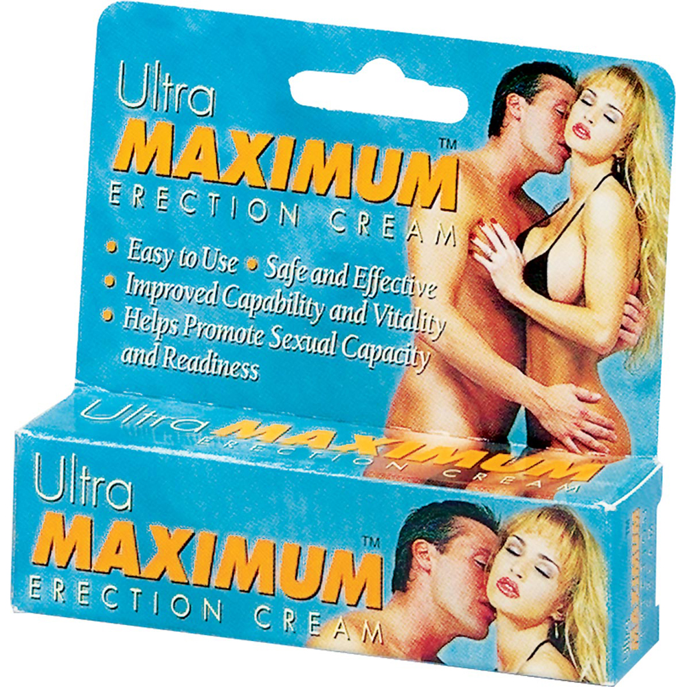 Ultra Maximum Erection Cream .5 oz. 1 Ultra Maximum Erection Cream .5 oz.