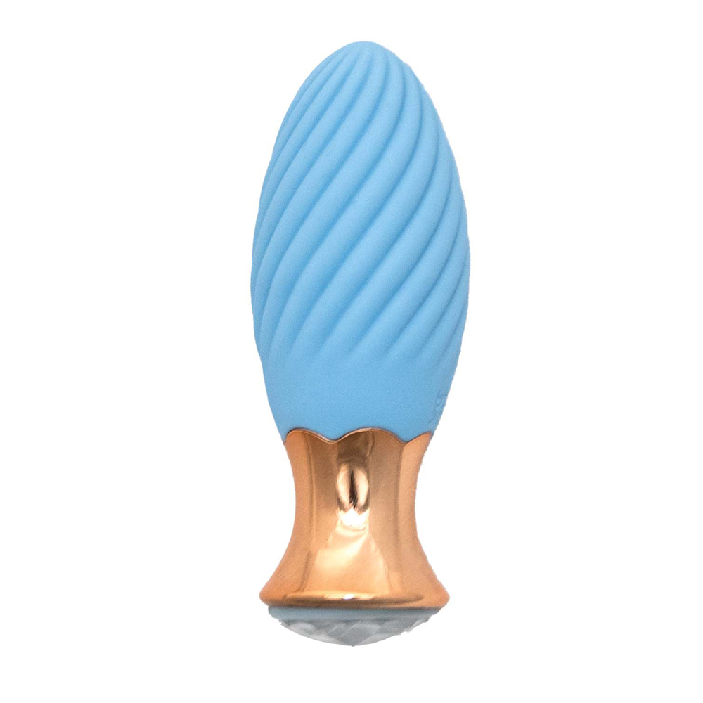 Goddess Diamond Tulip Massager Blue 2 Goddess Diamond Tulip Massager Blue - Image 2