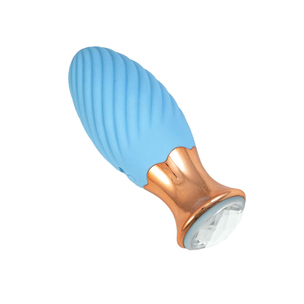 Goddess Diamond Tulip Massager Blue 3 Goddess Diamond Tulip Massager Blue - Image 3
