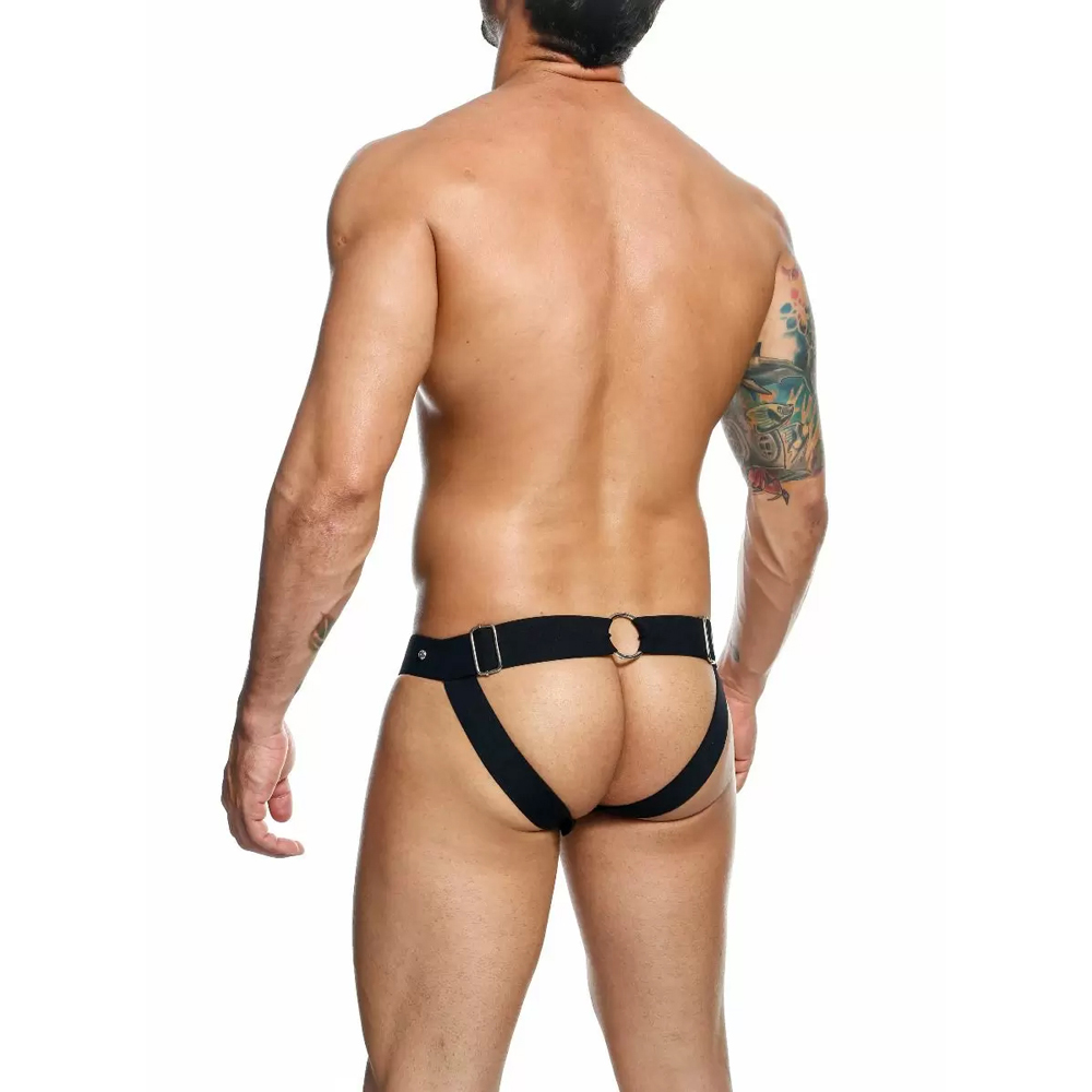 Dngeon Peekaboo Jockstrap Red One Size 3 Dngeon Peekaboo Jockstrap Red One Size - Image 3