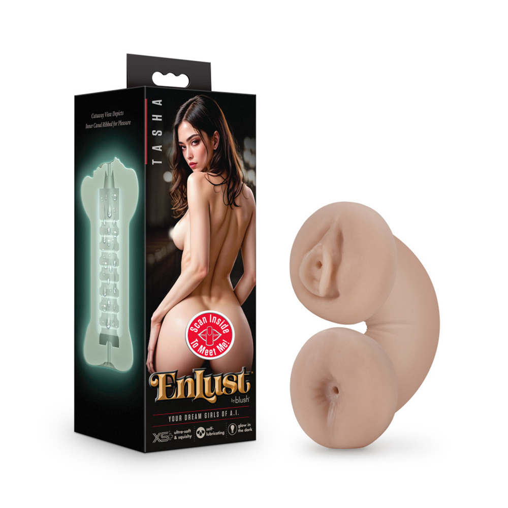 EnLust Tasha Soft And Wet Glow In The Dark Stroker Beige 1 EnLust Tasha Soft And Wet Glow In The Dark Stroker Beige