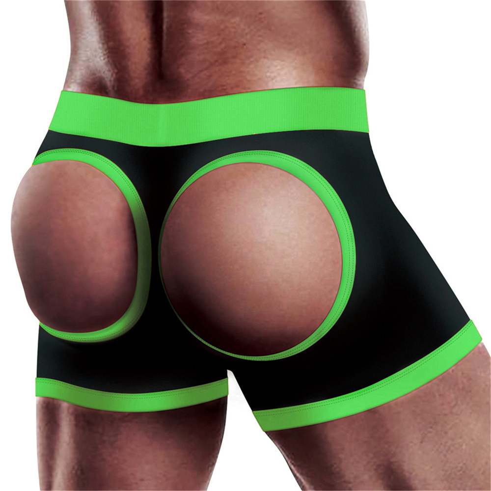 Get Lucky Strap-On Boxers Black/Green Xs/S 3 Get Lucky Strap-On Boxers Black/Green Xs/S - Image 3