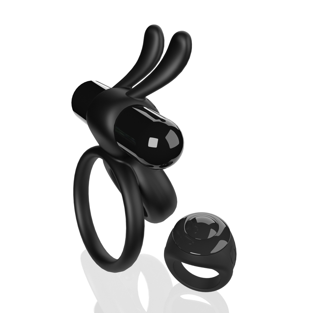 Screaming O Remote Controlled Ohare Vibrating Ring Black 3 Screaming O Remote Controlled Ohare Vibrating Ring Black - Image 3