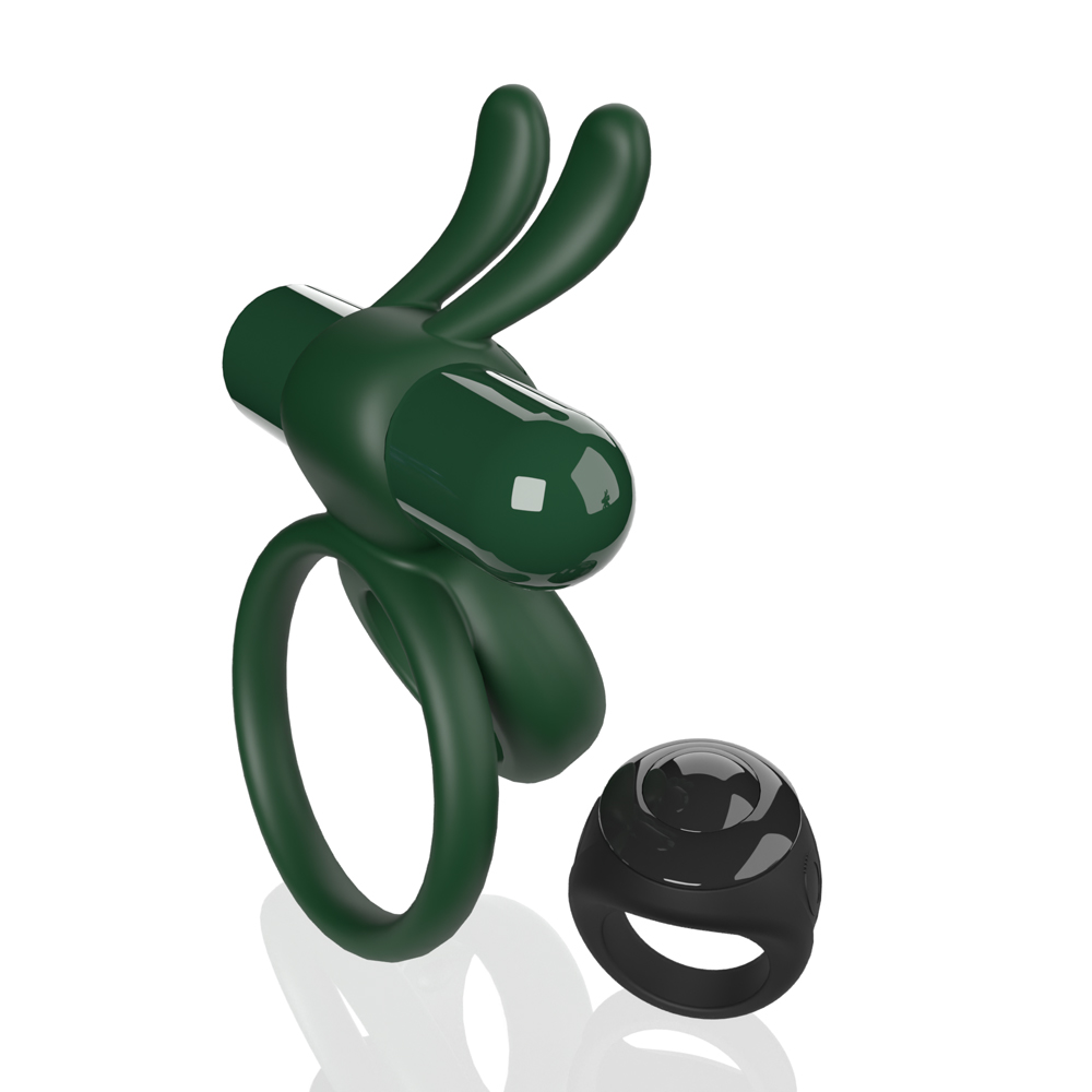 Screaming O Remote Controlled Ohare Vibrating Ring Green 3 Screaming O Remote Controlled Ohare Vibrating Ring Green - Image 3