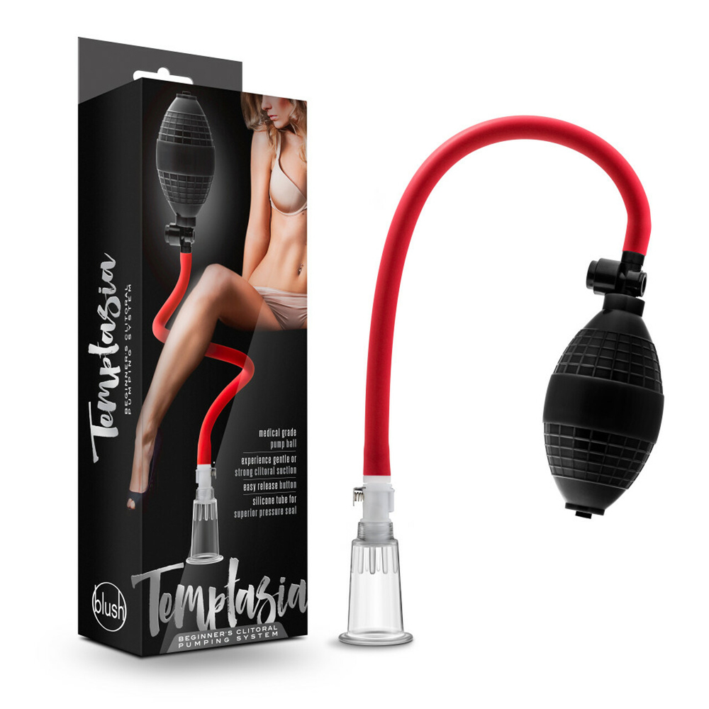 Temptasia Beginner's Clitoral Pumping System Black 1 Temptasia Beginner's Clitoral Pumping System Black