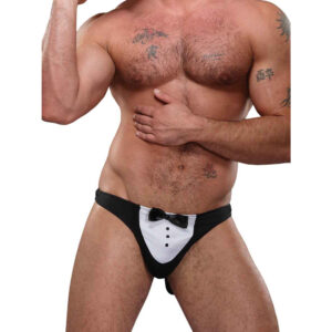 Maitre D' Thong One Size Black