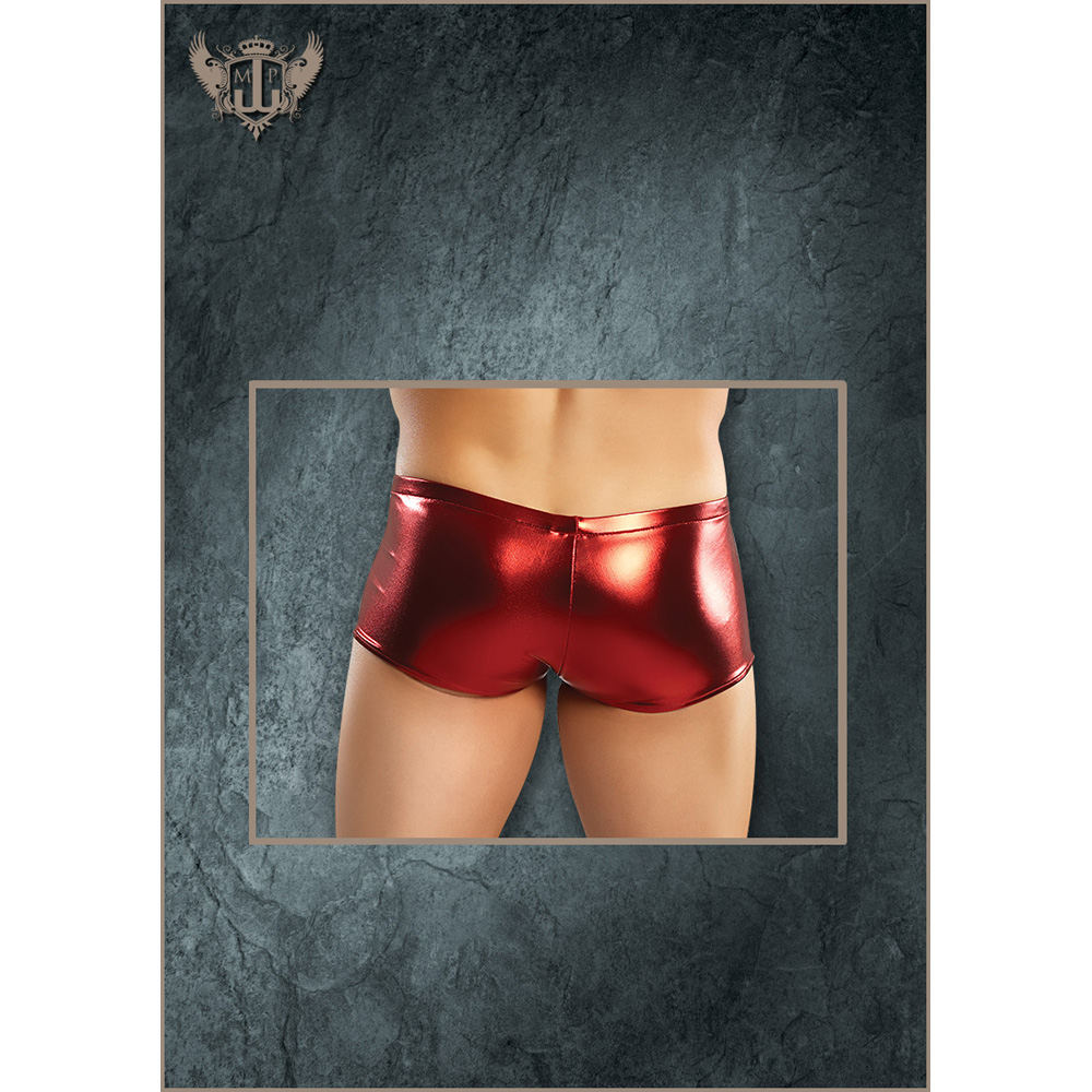 Heavy Metal Mini Short Red S 2 Heavy Metal Mini Short Red S - Image 2