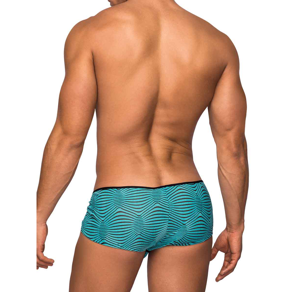 Tranquil Abyss Micro Mini Short Seafoam/Blk Small 2 Tranquil Abyss Micro Mini Short Seafoam/Blk Small - Image 2
